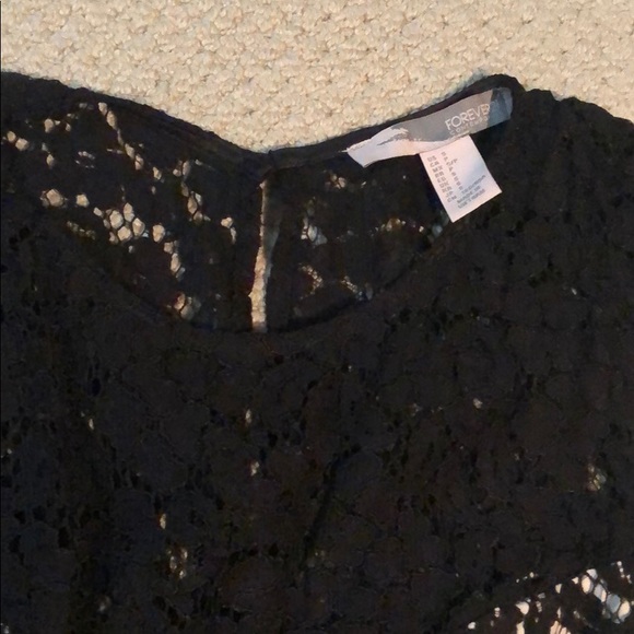 Forever 21 Black Lace Dress - Picture 3 of 4